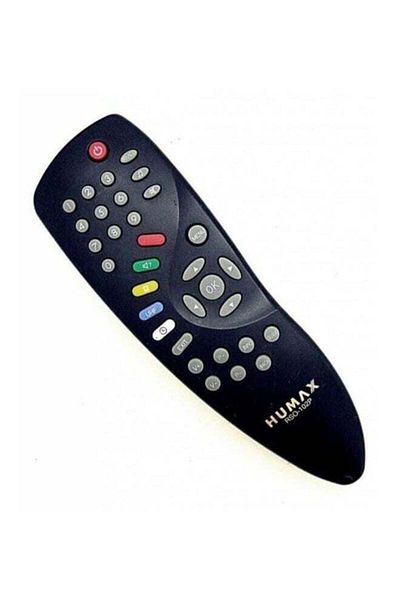 erorex Tv Receiver Remote Control Black