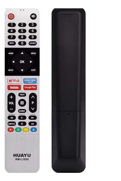 erorex Remote control Replacement for Skyworth LCD LED Smart TV, RM-L 1659