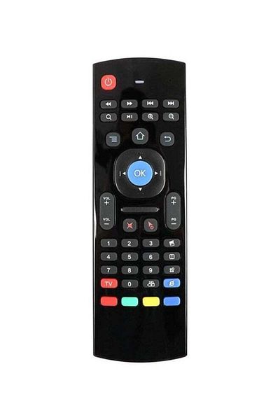 erorex 2-In-1 Remote Control And Keyboard For Android TV Box X96/H96 Black/Red/Blue