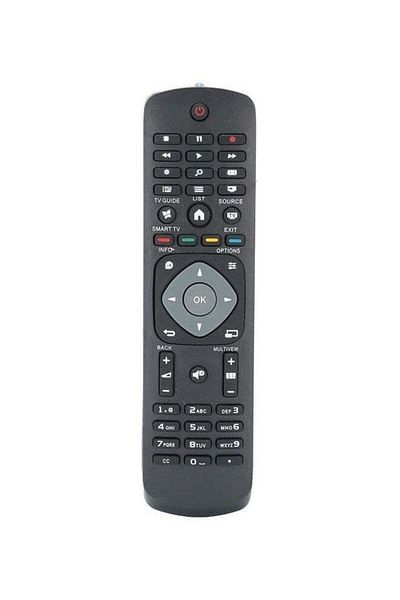 erorex Remote Control For Philips LCD, LED, Plasma, Smart TV Black