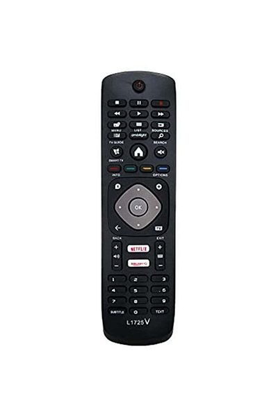 erorex L1725V Replacement Remote Control for Philips Smart LED Tv