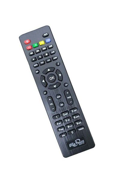erorex جهاز تحكم عن بعد لجهاز استقبال Star Track 5200 HD باللون الأسود