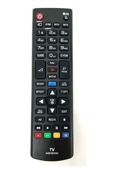erorex Rebera LCD LED TV Remote for LG Televisions, Short Form with Smart Button