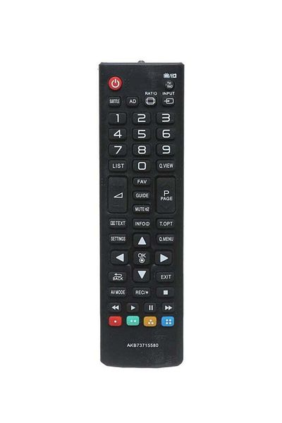 erorex Remote Control For LG TV Black