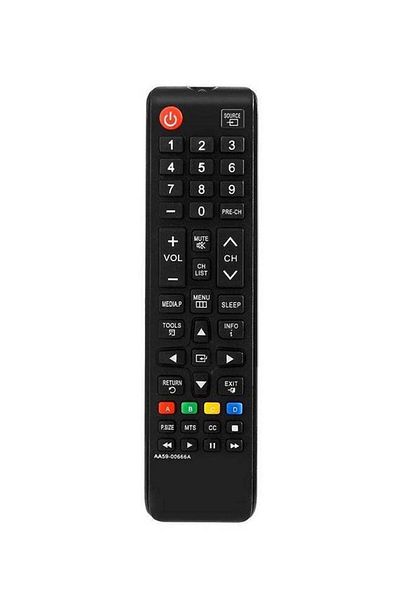 erorex جهاز تحكم عن بعد بديل لتلفزيون سامسونج LCD عالي الدقة باللون الأسود