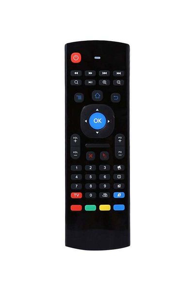 erorex Wireless Air Mouse Remote Control Black