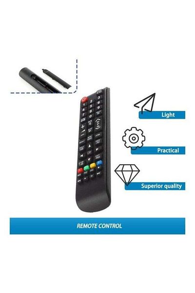 erorex Remote Control For Samsung Black