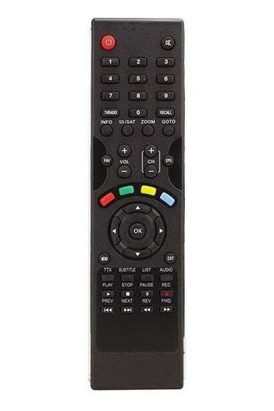 erorex جهاز استقبال الأقمار الصناعية Amstrad 19700 HD مع جهاز التحكم عن بعد TTX117