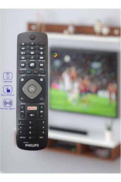 erorex Philips Smart Tv Lcd Led Remote Control