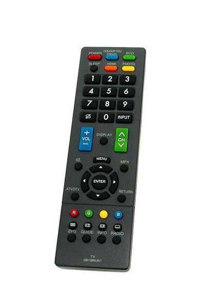 erorex New GB139WJN1 Remote Control fit for Sharp LCD LED TV LC
