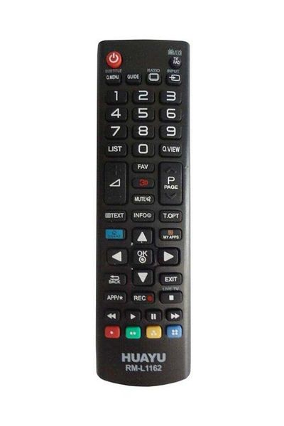 erorex Remote Control For LG TV Black