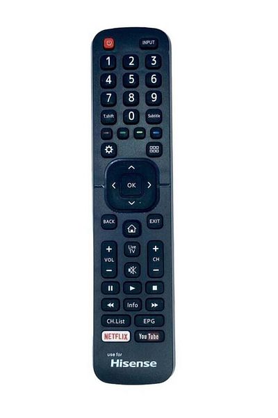 erorex Remote Control For Hisense Lcd Led