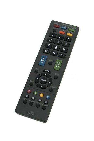 erorex Remote Control For Sharp Tv Lcd Led Smart Tv Black