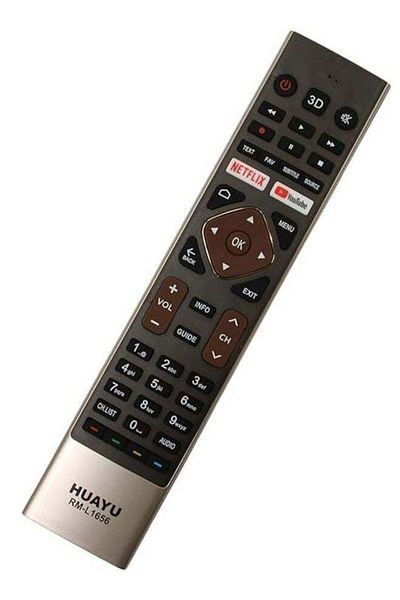 erorex Remote Control for TV, Black