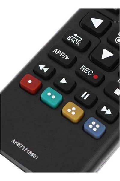 erorex Replacement Wireless Universal TV Remote Control For LG HD LED Smart TV Black