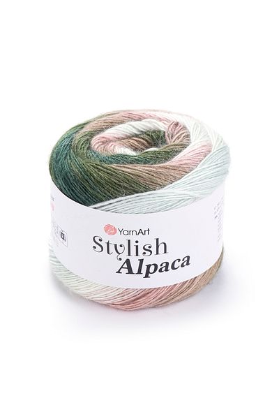 Yarnart EBRULI Κομψό νήμα πλεξίματος Alpaca - 7702