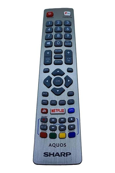 erorex Sharp Aquos Original 4K Smart TV Remote