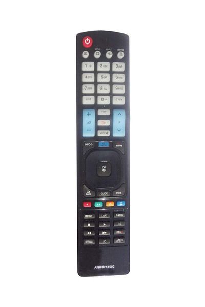 erorex TV Remote Control For LG Smart 3D Screen Black