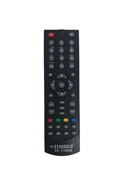 erorex جهاز التحكم عن بعد لجهاز استقبال الأقمار الصناعية Stargold Black