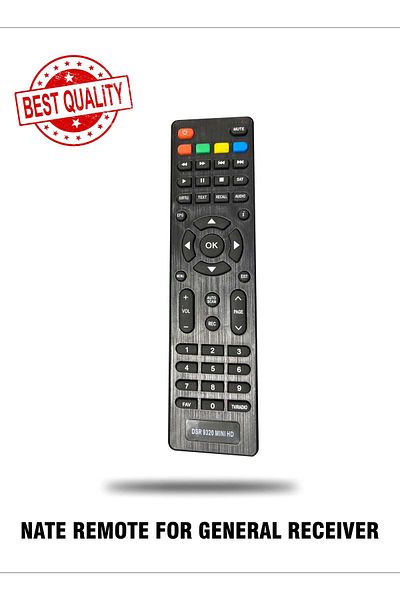 erorex NATE Remote Control for General Receiver