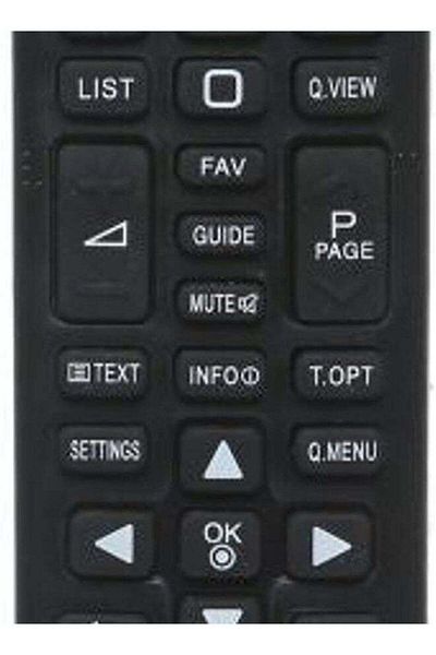 erorex Remote Control For Lg Tv Black