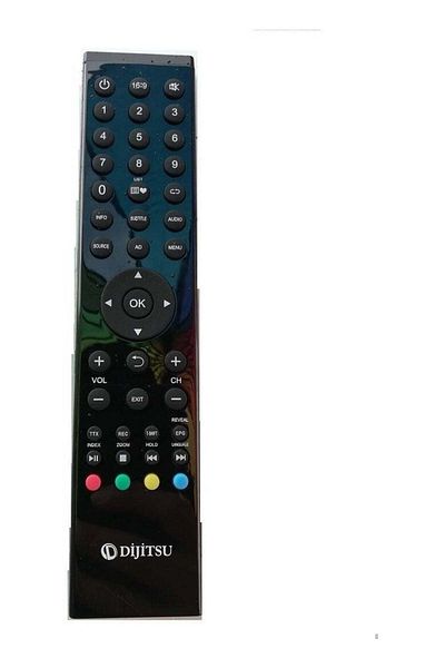 erorex جهاز التحكم عن بعد الأصلي Dijitsu 55DS8800 4K Android Smart LED TV