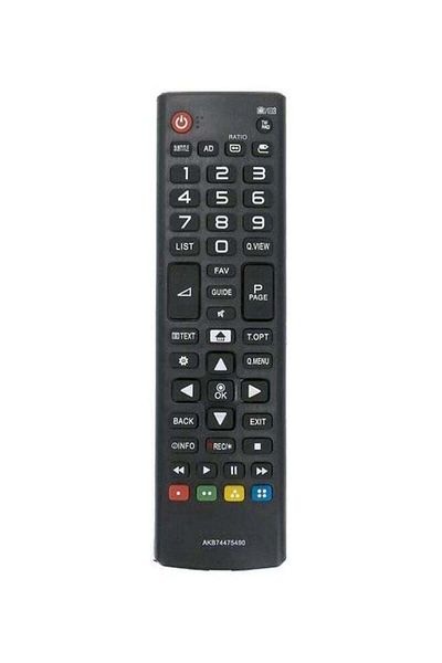 erorex Allimity Remote Control Fit For Lg Lcd Led Smart Tv Black