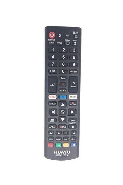 erorex Universal Remote Control For LG Smart 3D TV Black