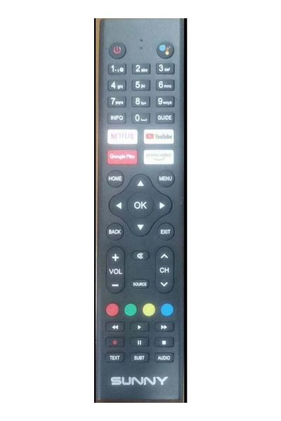 erorex Remote Control 1245-SUNNY TV LCD