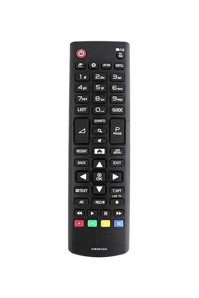 erorex Universal Infrared Tv Remote Control Black