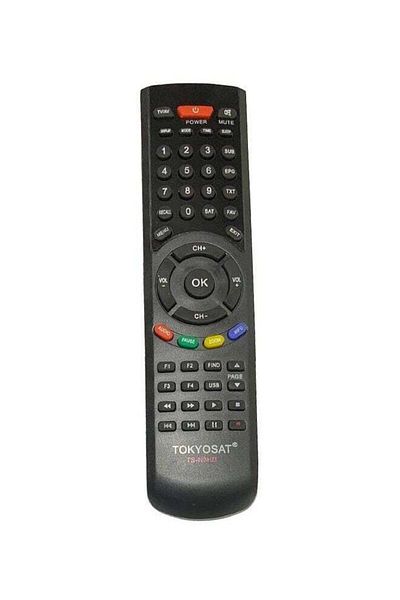 erorex جهاز التحكم عن بعد لجهاز استقبال HD DVD باللون الأسود