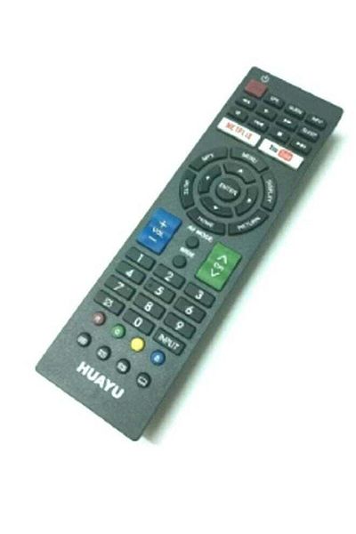 erorex Sharp Smart Remote Control Black