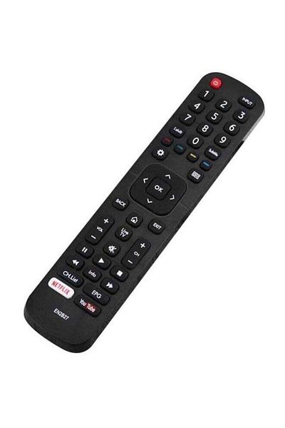 erorex Remote Control Replacement And Backup Accessory For Hisense Television Black