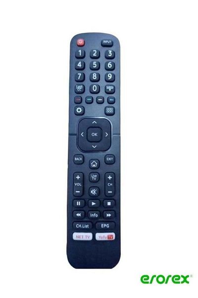 erorex Universal Infrared TV Remote Control for Smart hisense TVs