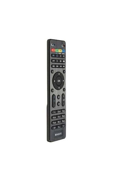 erorex Replacement Tv Remote Controller For Mag 250 254 255 260 261 270 Iptv For Set Top Box Black