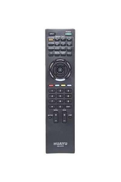 erorex Remote Control For Sony Lcd Led Tv Black