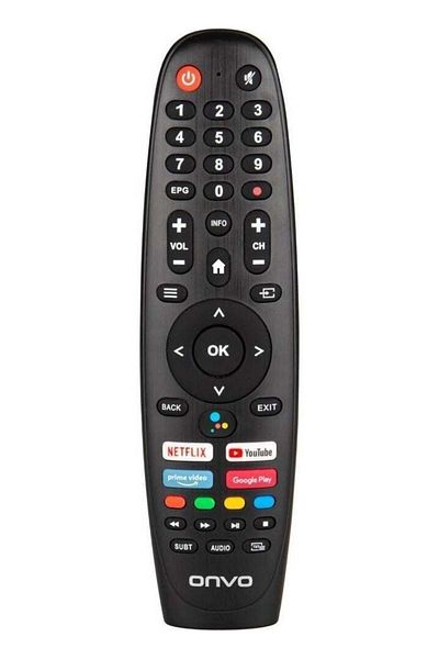 erorex OV65F900 Android Smart LED TV Remote Control Without Voice Command Original