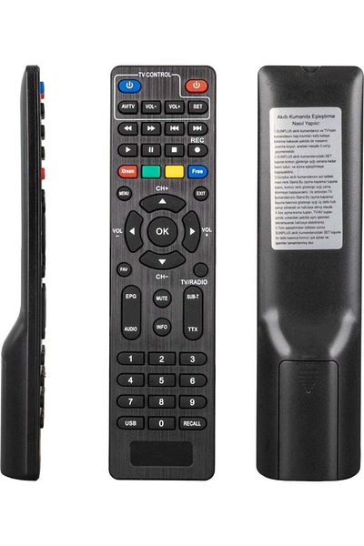 erorex Weko Kr Sungate Sunplus Astra Falcon Full HD TV Featured Satellite Remote Control