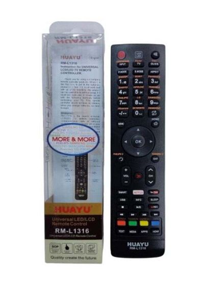 erorex Universal Remote Control Use for LED/LCD/HD/ Smart Plasma TV Nexflix YouTube