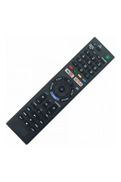 erorex Remote Control For Sony Smart Screens Black