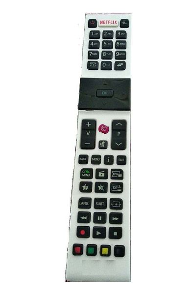 erorex Regal-Seg-Tecwood-Finlux-Hi-Level TV Remote Control White