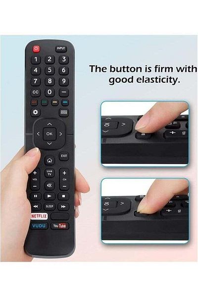 erorex Replacement Control For Hisense Tv Remote Control For Hisense Smart Tv With Netflix