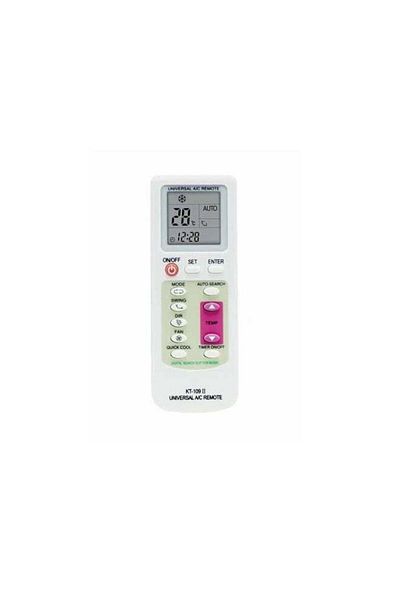 erorex Universal AC Remote kt109 White