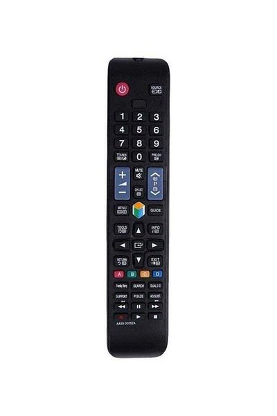 erorex جهاز تحكم عن بعد عالمي بديل لتلفزيون سامسونج LED LCD والتلفزيون الذكي باللون الأسود