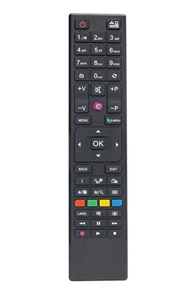 erorex - جهاز تحكم عن بعد Seg-Regal Square Belly Purple Button TV LCD-LED
