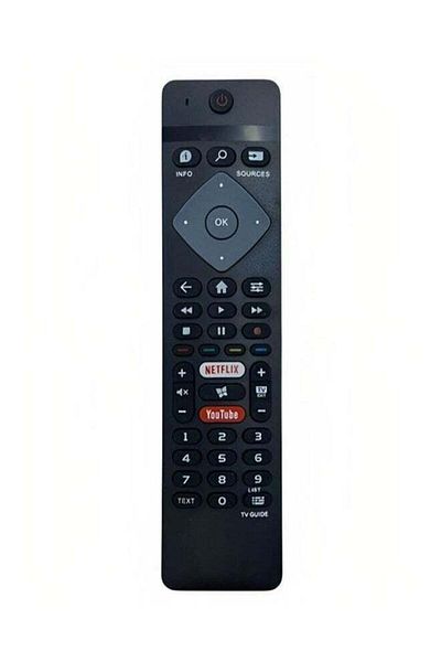 erorex Replacement Universal Remote Control Use For Phili@Ps Led Lcd Smart Tv Black