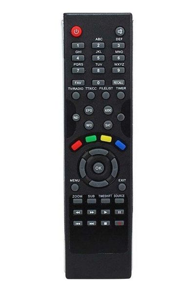 erorex جهاز التحكم عن بعد لجهاز استقبال الأقمار الصناعية Kamasonic KS-HD1506 * NETA HD300 * 340 * technobox FULLY-21J