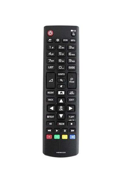 erorex Remote Control For Lg Led Smart Digital Tv Black