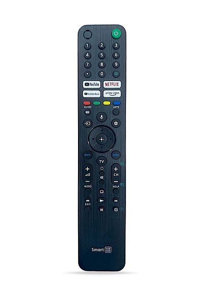 erorex Remote control for Sony Smart TV (SONY LCD LED), black,