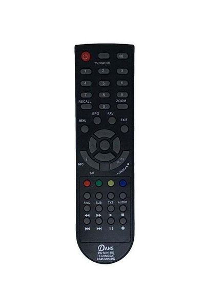 erorex Mini Remote Control Black